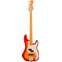 Fender American Ultra Precision Bass Plasma Red Burst MN Front View