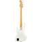 Fender American Ultra Jazz Bass Arctic Pearl Rosewood Fingerboard Back View