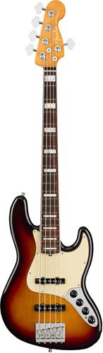 Fender American Ultra Jazz Bass V Ultraburst Rosewood Fingerboard