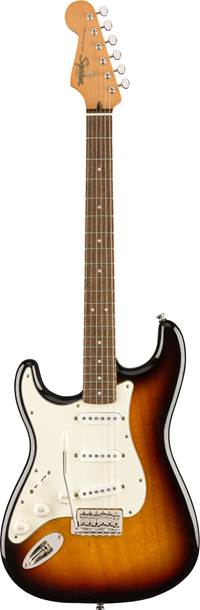 Squier Classic Vibe 60s Stratocaster 3 Tone Sunburst Indian Laurel Fingerboard Left Handed