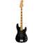 Squier Classic Vibe 70s Precision Bass Black Maple Fingerboard Front View