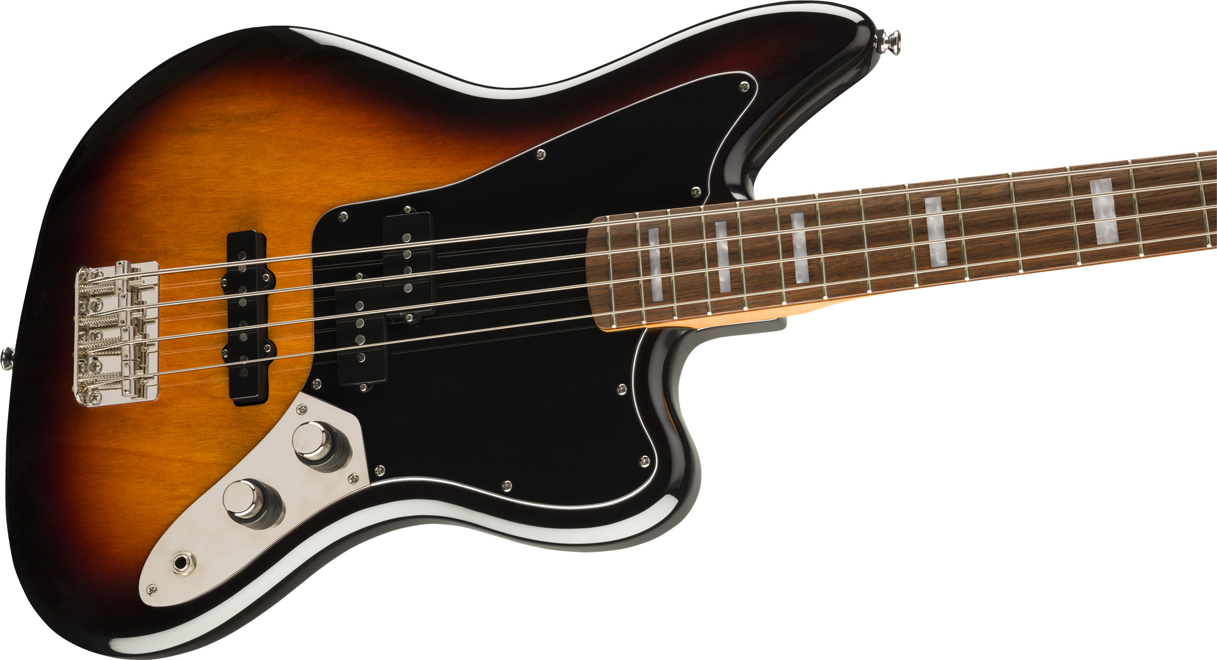 Squier Classic Vibe Jaguar Bass 3 Tone Sunburst Indian Laurel Fingerboard