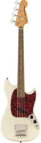 Squier Classic Vibe 60s Mustang Short Scale Bass Olympic White Indian Laurel Fingerboard