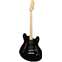 Squier Affinity Starcaster Black MN Front View