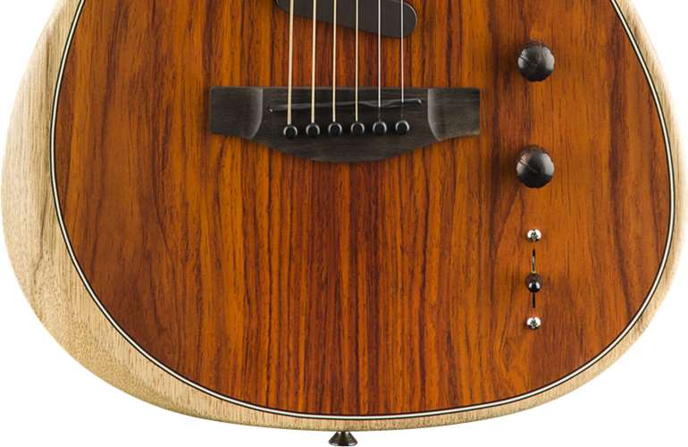 Fender Acoustasonic Telecaster Exotic Cocobolo Fender Acoustasonic Telecaster Exotic Cocobolo