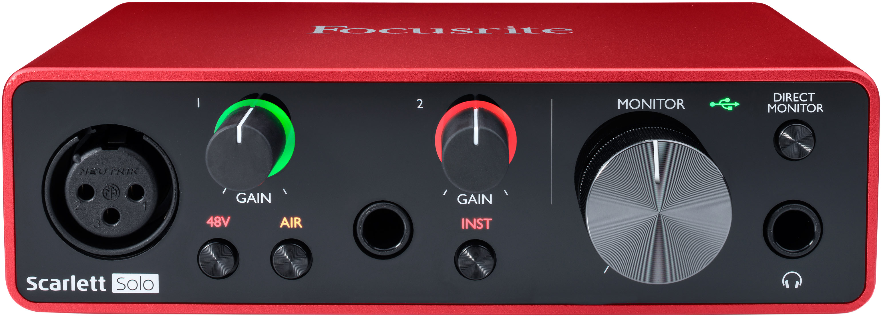 focusrite scarlett solo compact usb audio interface