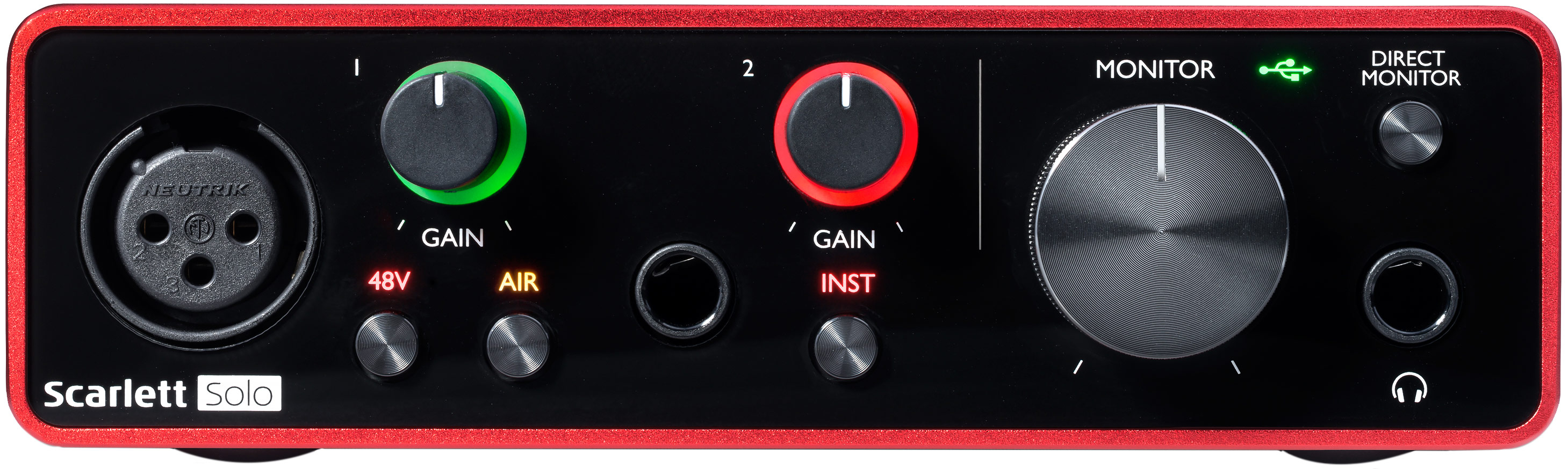 Focusrite Scarlett Solo (3rd Gen) USB Interface | guitarguitar