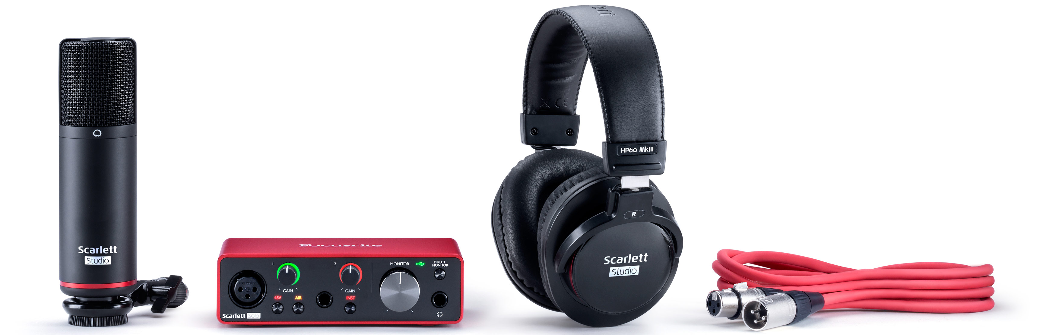 Focusrite Scarlett Solo Studio (3rd Gen) USB Interface