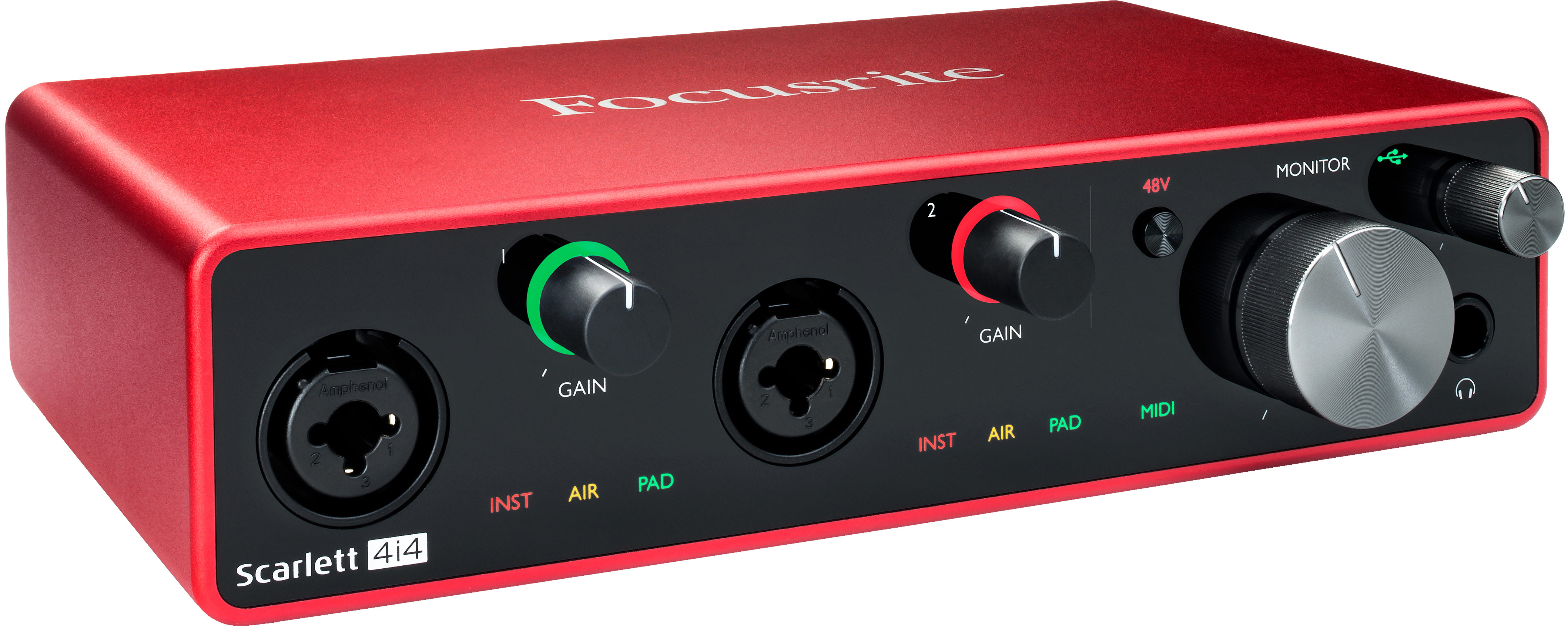 Focusrite Scarlett 4i4 (3rd Gen) USB Interface