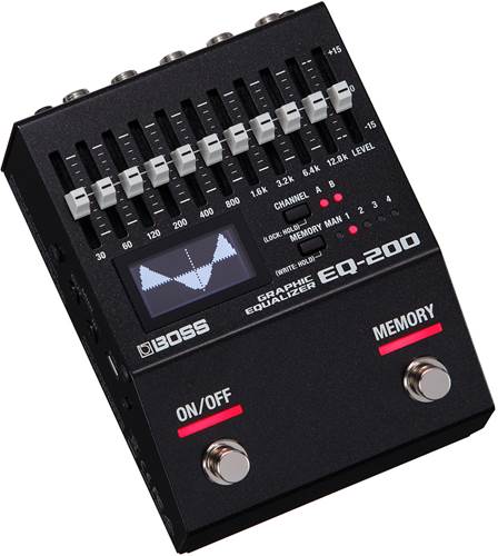 BOSS EQ-200 Graphic Equalizer BOSS EQ-200 Graphic Equalizer