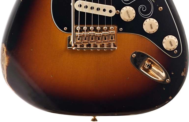 Fender Custom Shop Stevie Ray Vaughan Strat Relic Faded 3-Color Sunburst #CZ543969 Fender Custom Shop Stevie Ray Vaughan Strat Relic Faded 3-Color Sunburst #CZ543969