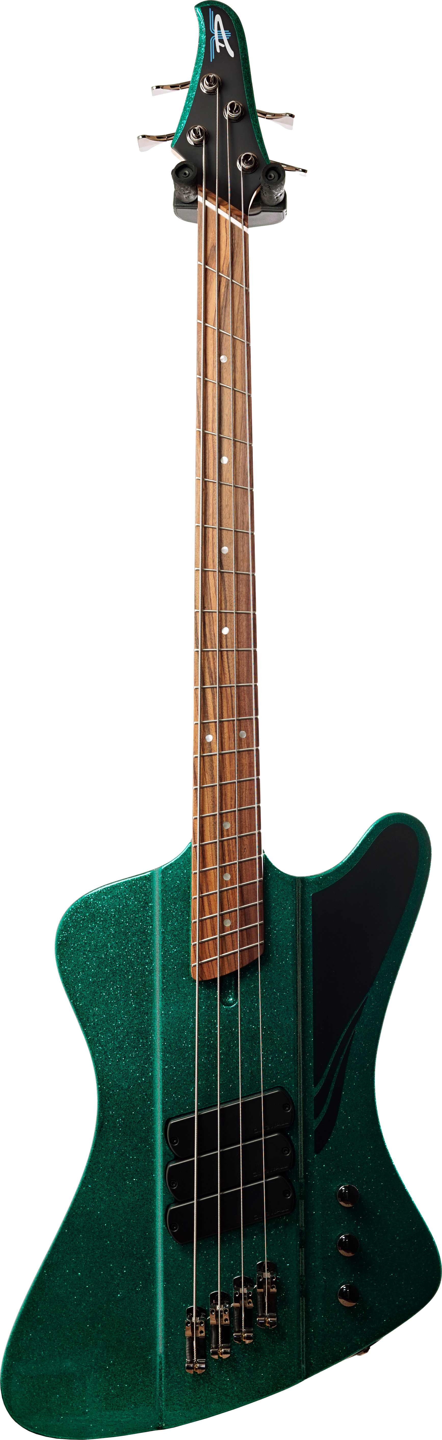 Dingwall D-Bird Standard 4 String Aquamarine PF #4921