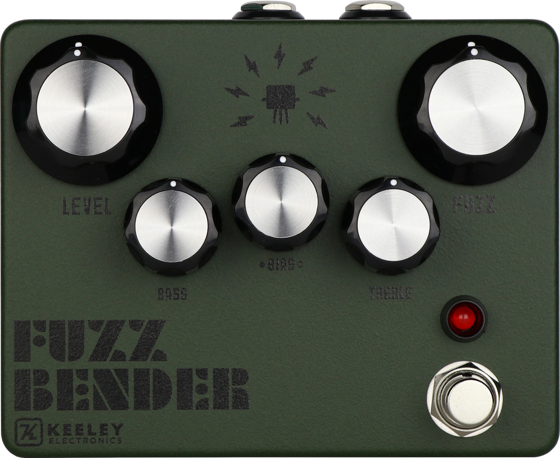 Keeley Custom Fuzz Bender Army Green