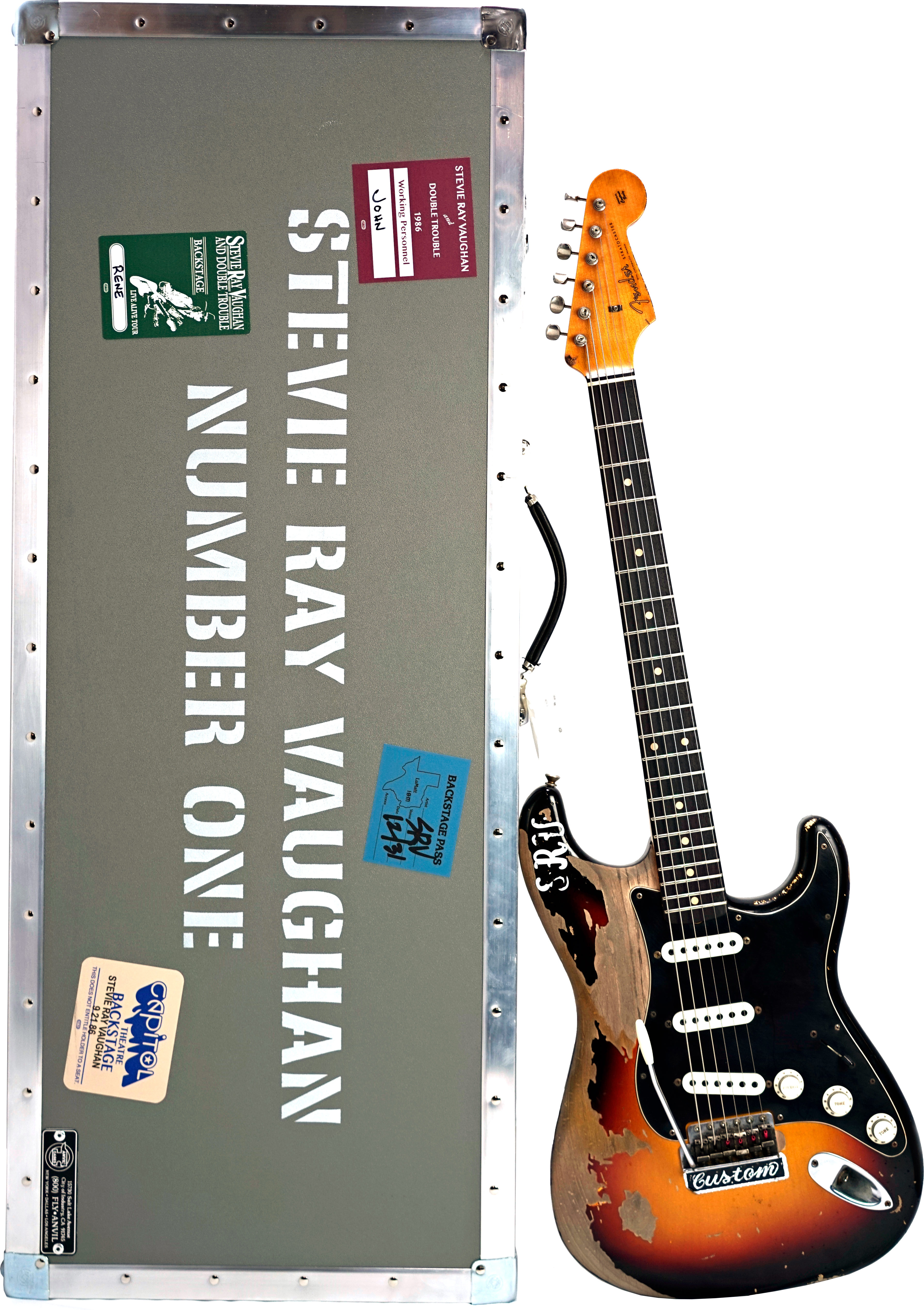 Fender Custom Shop Limited Edition Jimmie Vaughan and Stevie Ray Vaughan Strat Set 