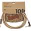 Fender Festival 10ft Instrument Cable, Natural Pure Hemp Front View