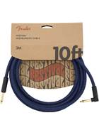Fender Festival 10ft Instrument Cable, Blue Dream