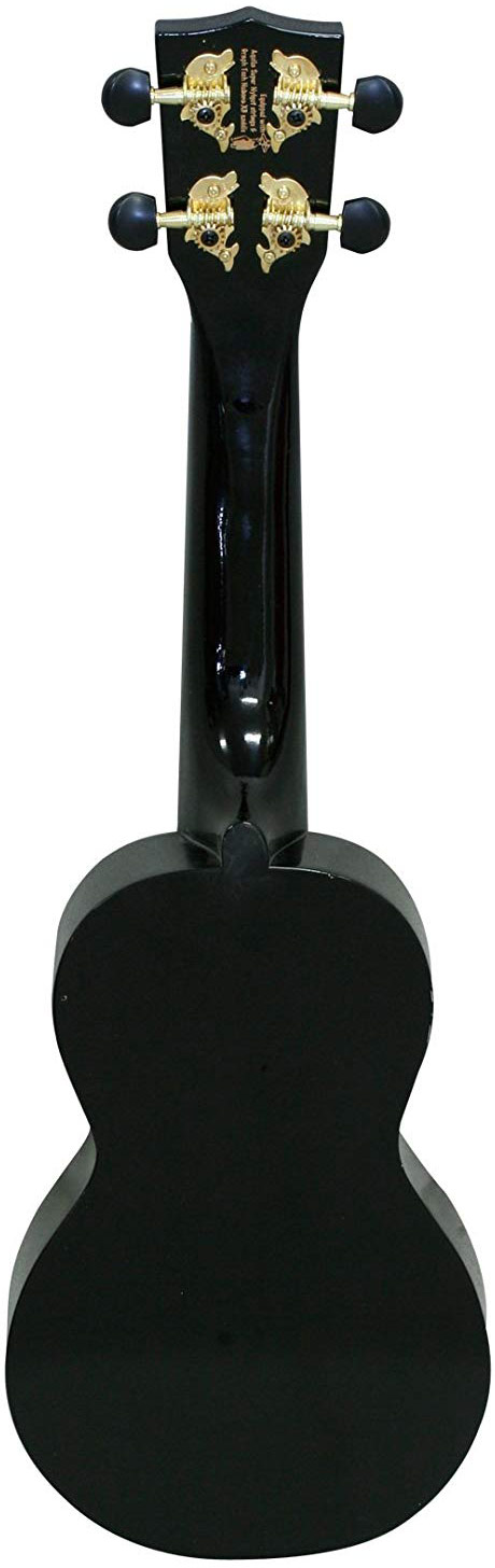 Mahalo Art Skull Ukulele Soprano Black