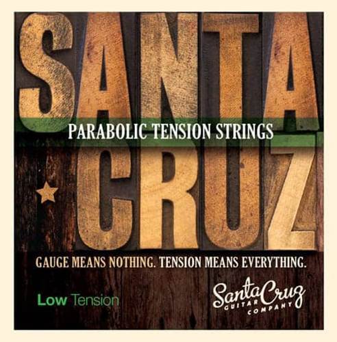 Santa Cruz Parabolic Tension Acoustic Strings Low Tension