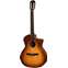 Taylor 114ce-N-SB Walnut Spruce Satin Sunburst Top Front View