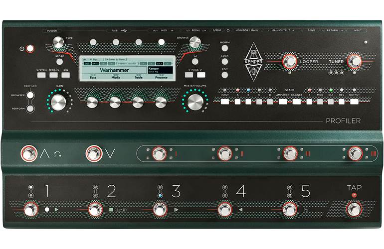 Kemper Digital Profiler Stage Modelling Amp and Multi Effects Processor Pedal