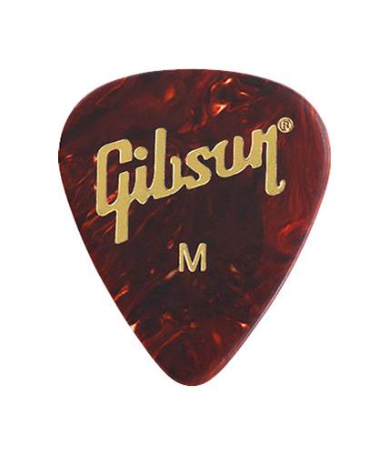 Gibson Gibson Picks Standard Celluloid Medium Plectrums APRT12-74M Gibson Gibson Picks Standard Celluloid Medium Plectrums APRT12-74M
