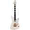 Music Man Mariposa Guitar Imperial White Gold Hardware Front View