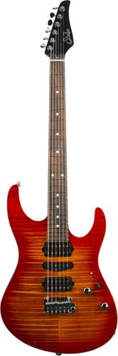 Suhr Modern Plus Fireburst Pau Ferro Fingerboard HSH Gotoh 510