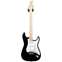 Suhr Classic S Black SSS Maple Fingerboard SSCII Front View