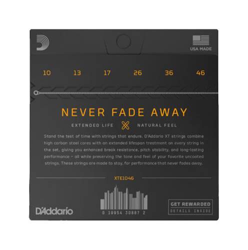 D'Addario XT Regular Light Electric Nickel Plated Steel 10-46 D'Addario XT Regular Light Electric Nickel Plated Steel 10-46
