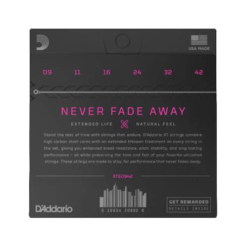 D'Addario XT Super Light Electric Nickel Plated Steel 09-42 D'Addario XT Super Light Electric Nickel Plated Steel 09-42