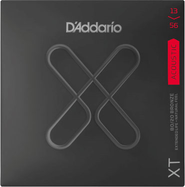 D'Addario XT Medium Acoustic 80/20 Bronze 13-56