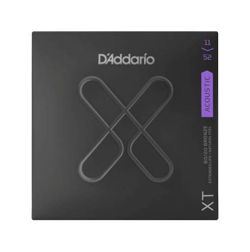 D'Addario XT Custom Light Acoustic 80/20 Bronze 11-52 D'Addario XT Custom Light Acoustic 80/20 Bronze 11-52