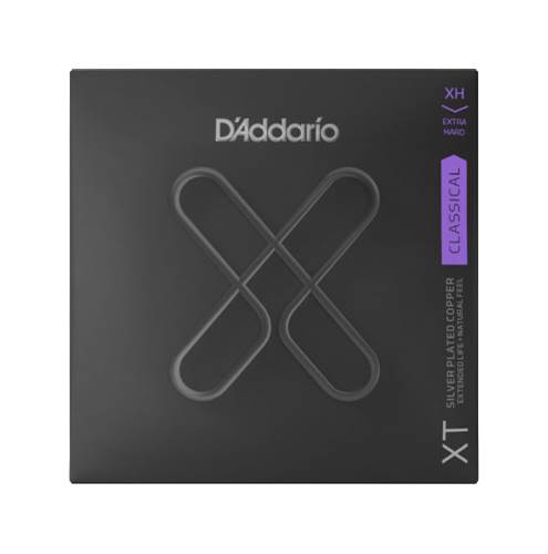 D'Addario XT Extra Hard Tension Classical Silver Plated Copper