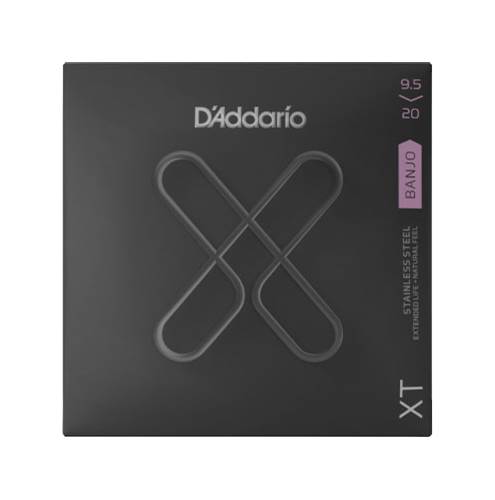 D'Addario XT Custom Light Banjo Stainless Steel 9.5-20