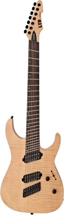 ESP LTD M-1007MS 7 String Multi Scale Natural Satin