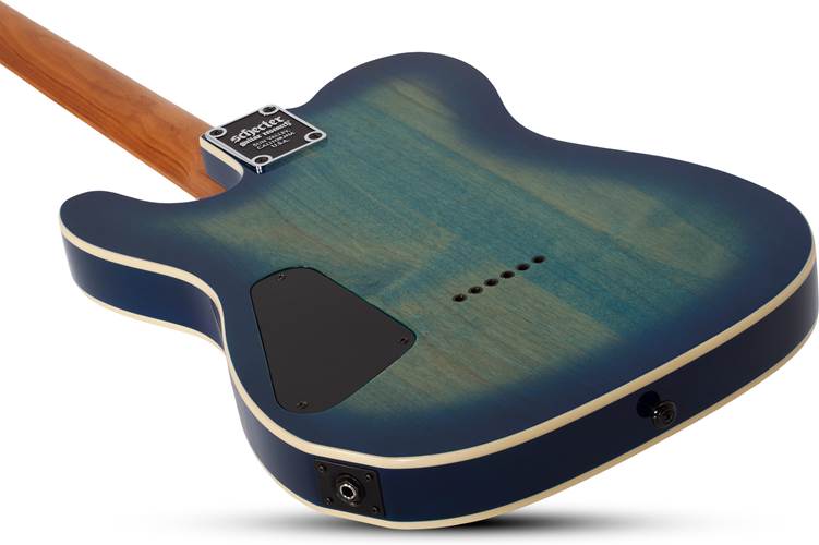 Schecter PT PRO Maple Fretboard Trans Blue Burst Schecter PT PRO Maple Fretboard Trans Blue Burst