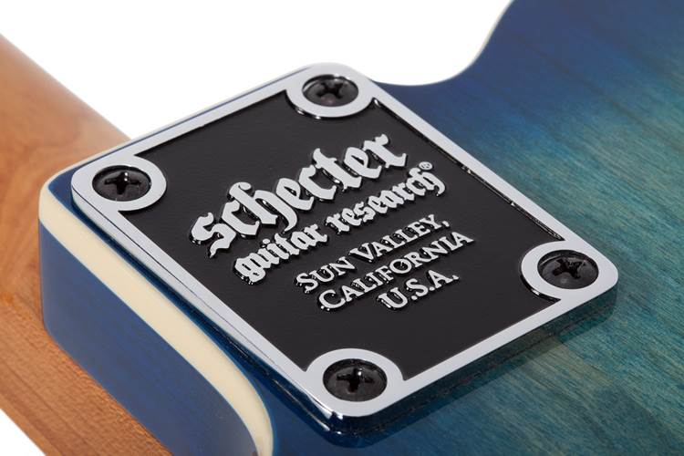 Schecter PT PRO Maple Fretboard Trans Blue Burst Schecter PT PRO Maple Fretboard Trans Blue Burst