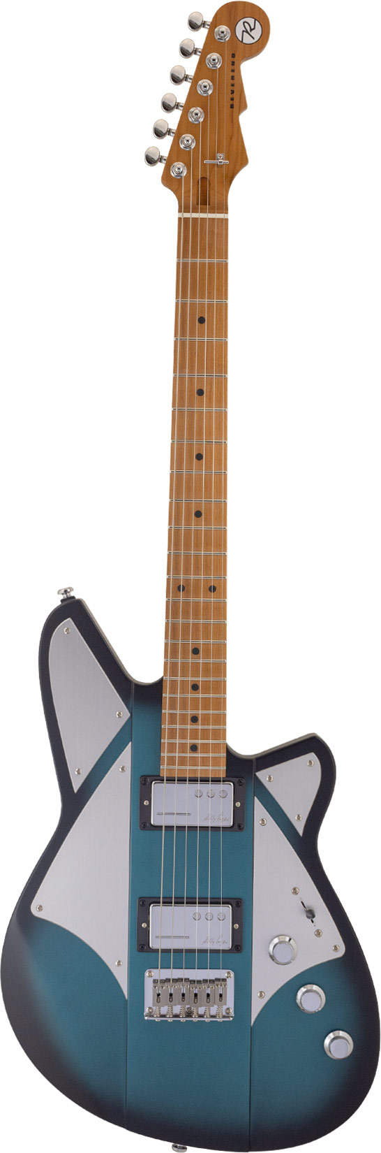 Reverend Signature Billy Corgan Satin Deep Sea Blue Burst