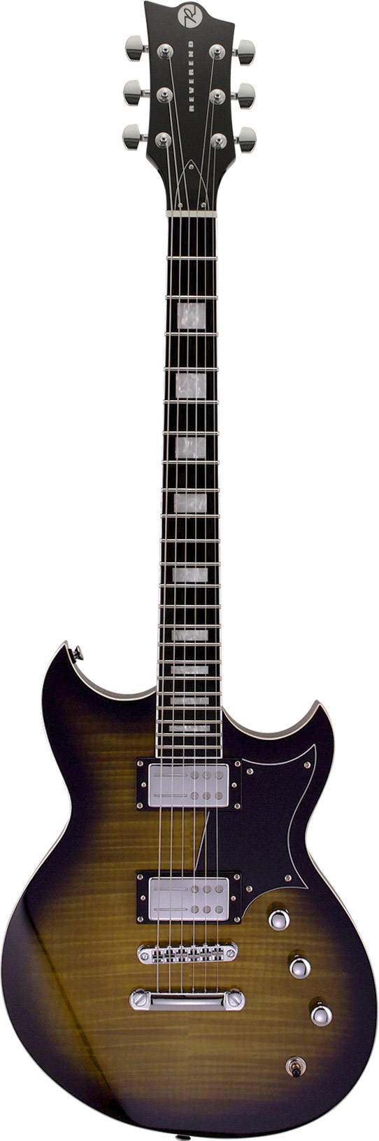 Reverend Sensei RA Coffee Burst Flame Maple