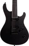 Mayones Regius 7 Trans Black Flame Maple Ash Body Seymour Duncan JB/Jazz
