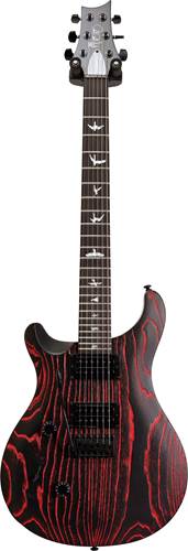 PRS SE Limited Edition Custom 24 Sand Blasted Fire Red LH