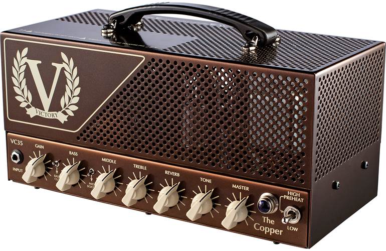 Victory Amps VC35 The Copper Valve Amp Head Victory Amps VC35 The Copper Valve Amp Head