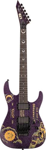 ESP LTD Limited Edition Kirk Hammett Ouija Purple Sparkle