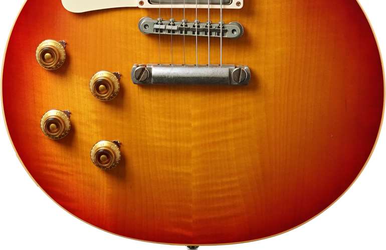 Gibson Custom Shop 1958 Les Paul Standard Washed Cherry LH #871493 Gibson Custom Shop 1958 Les Paul Standard Washed Cherry LH #871493