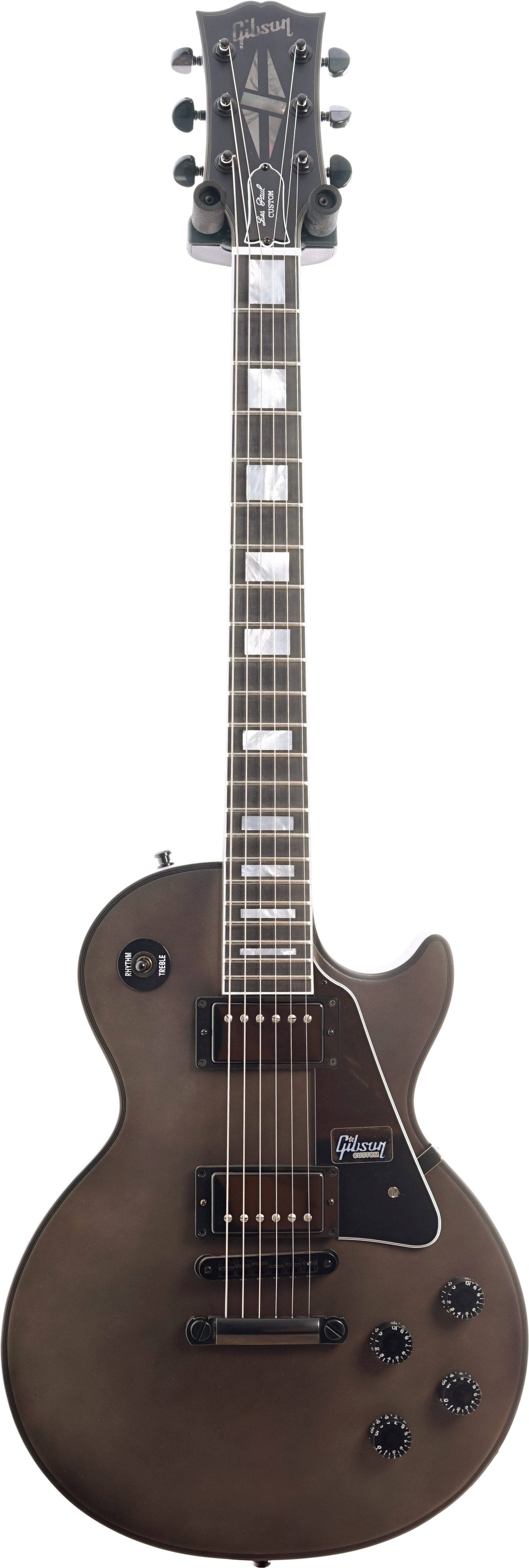 Gibson Les Paul Custom Satin Gray Fog Made in USA 2018 Solid