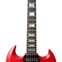 Gibson Custom Shop SG Custom 3 Pickup Red Mist Satin Chrome #080821 