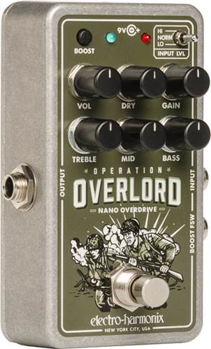 Electro Harmonix Nano Operation Overlord Overdrive/Distortion Electro Harmonix Nano Operation Overlord Overdrive/Distortion