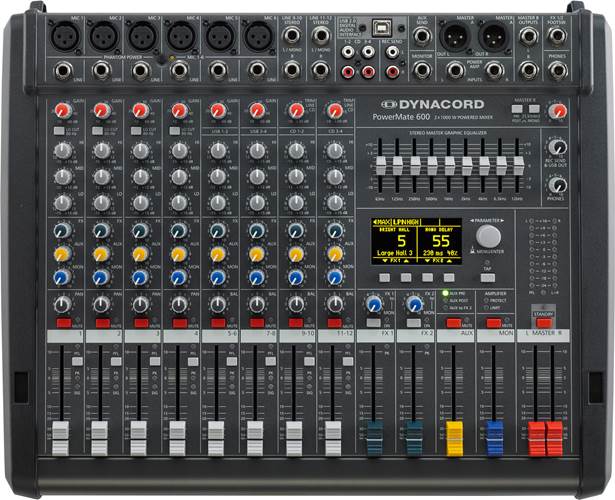 Dynacord Powermate 600-3 Powered Mixer Dynacord Powermate 600-3 Powered Mixer