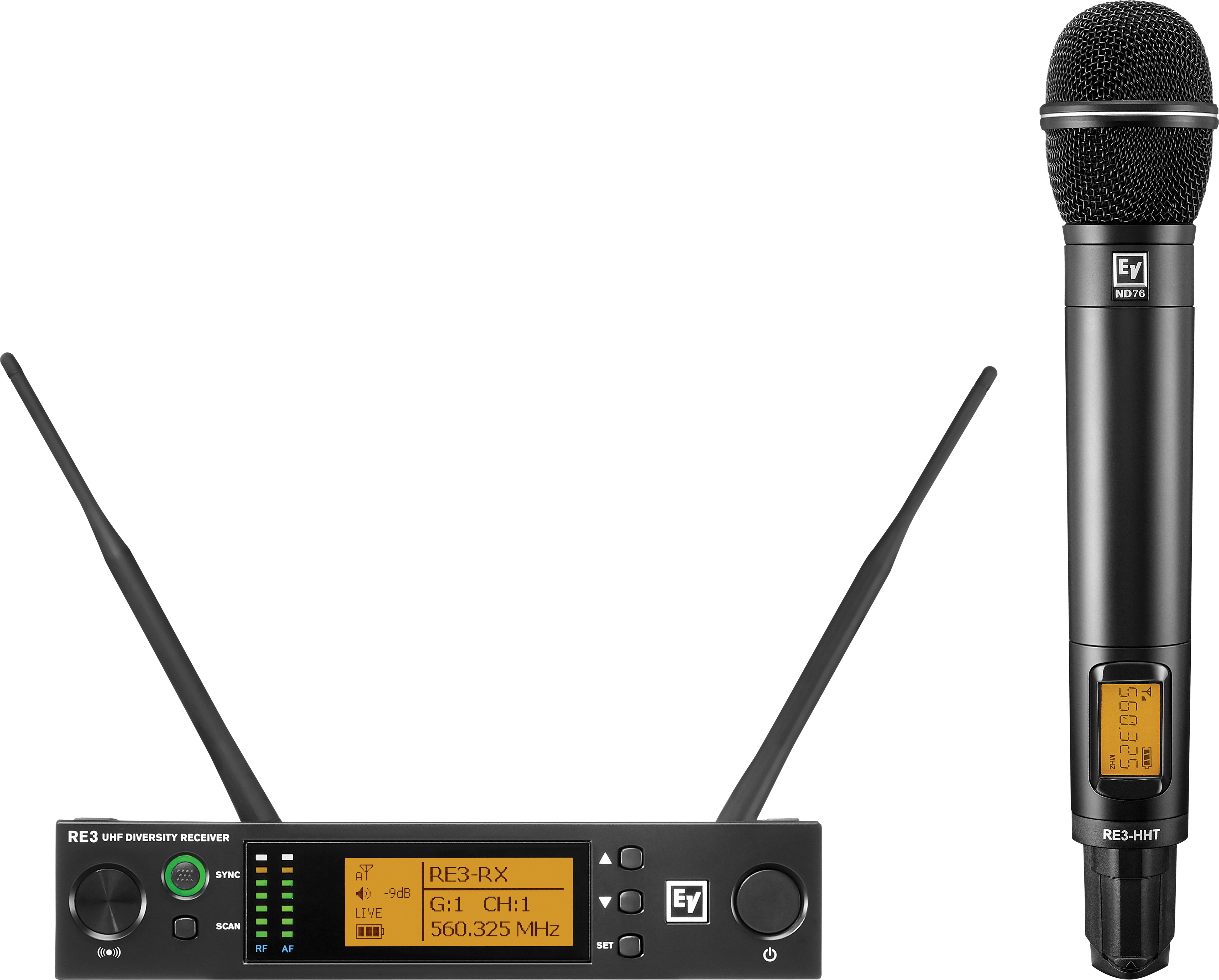 Electro Voice RE3 ND76 8M Wireless System