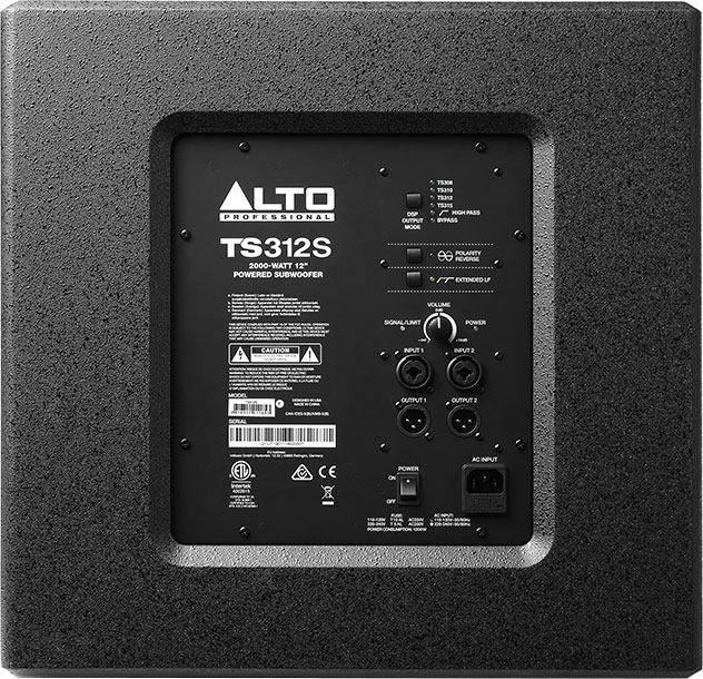 Alto TS312S Subwoofer
